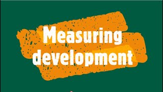 Gr 9 Measuring development [upl. by Ahsirhcal]