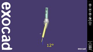 exocad Quick Guide Angulated Screw Channel [upl. by Howzell]