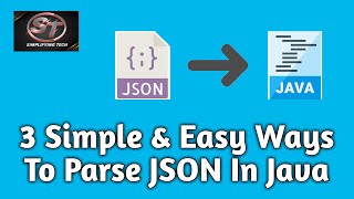 3 Simple amp Easy Ways To Parse JSON in JAVA How to Parse JSON in Java in 2020 [upl. by Akihdar]