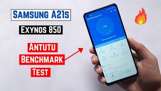 Samsung A21s Antutu Benchmark Test  A21s Antutu score  Exynos 850 Antutu Score [upl. by Ozmo]