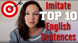 How to Pronounce TOP 10 English Sentences [upl. by Larena]