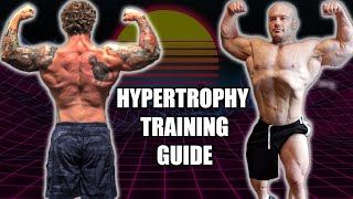 Hypertrophy training guide  FREE hypertrophy program for muscle gains [upl. by Adnilre]