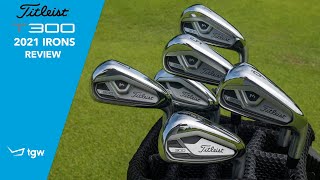 Titleist 2021 T300 Irons Review by TGW [upl. by Eneleoj310]