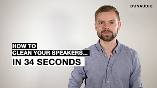 How to clean your speakers in 34 seconds [upl. by Valencia]