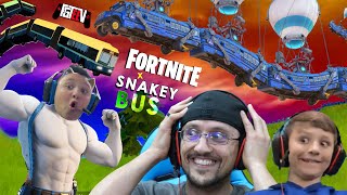 FORTNITE x SNAKEY BUS FGTeeV Bonus Content during Good Old Quarantine Days [upl. by Aelyk]