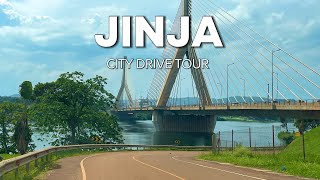 Inside East Africas Adventure Capital JINJA  City Drive Tour in 4K [upl. by Dotti]