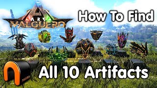 ARK VALGUERO Artifacts How to Get All 10 Valguero Artifacts [upl. by Alleira]