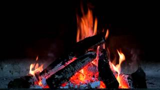 Cozy Crackling Fire – 9 Hour HD Virtual Fireplace – Sleep Sound Ambience Romance [upl. by Taffy345]