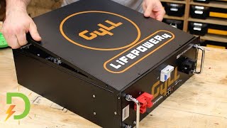 Cheapest 48 volt LiFePO4 Battery PreBuilt with BMS Testing and Review Gyll from Signature Solar [upl. by Uel]