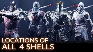 Mortal Shell  Guide to All 4 Shell Locations [upl. by Irrok]