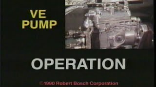 BOSCH VEPump Operation [upl. by Micah]