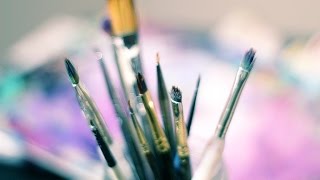 How to Clean Oil Paint Brushes [upl. by Wadesworth787]