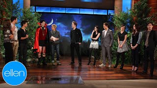 Twilight Cast Gives Sneak Peek at Breaking Dawn Part 2 [upl. by Trix824]