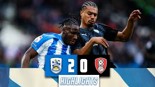 HIGHLIGHTS  Huddersfield Town vs Rotherham United [upl. by Ralat]