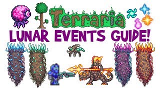 Terraria Lunar Event Guide Celestial PillarsTowers Boss Fight How to Summon amp Gameplay [upl. by Halland365]