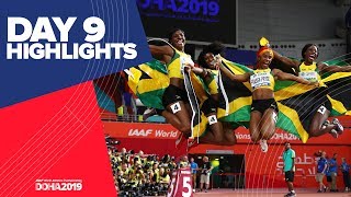 Highlights  World Athletics Championships Doha 2019  Day 9 [upl. by Naesyar980]