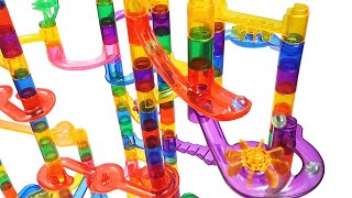 How to Build Marble Run EXTREME Set Marble Genius [upl. by Yuri385]