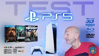 PlayStation 5  TEST DVD Bluray 4K HDR Dolby Atmos Dolby Vision DTSAudio Netflix [upl. by Vershen]