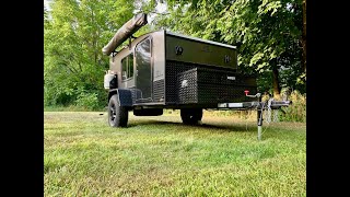 Hiker Trailer  My 5x9 MidRange Walkaround [upl. by Rafaj232]