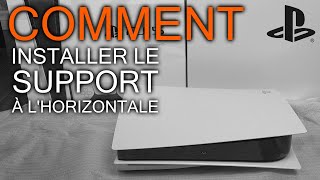 Comment installer le socle de la PS5 à lhorizontal Playstation 5 [upl. by Oiromed910]