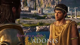 Assassins Creed Odyssey  Romance with Adonis  Cutscenes [upl. by Ranip]