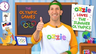 Learn About The Olympics With Ozzie  Educational Video For Kids About The Summer Games amp Olympians [upl. by Moritz]