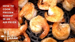 How to Cook Frozen Shrimp in Air Fryer [upl. by Anaibaf]