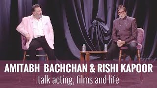 Amitabh Bachchan amp Rishi Kapoor  In Conversation [upl. by Nava]