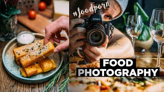 10 FOOD Photography TIPS From beginner to advanced  Behind the scene [upl. by Nylecoj]