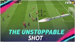 FIFA 19 THE UNSTOPPABLE SHOT TUTORIAL  NEW OVEPOWERED FINISHING TECHNIQUE [upl. by Mckinney]