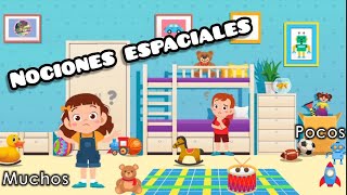 NOCIONES ESPACIALES para NIÑOS [upl. by Lehar]