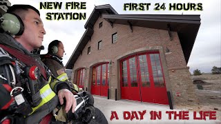 First 24 Hours in a New Fire Station  A Day in the Life [upl. by Eidnar810]