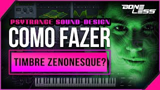 Psytrance SoundDesign Synth ZENONESQUE SERUM [upl. by Eirod]