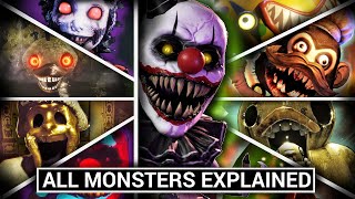 All Monsters in Dark Deception Chapter 13 Explained [upl. by Lipp]