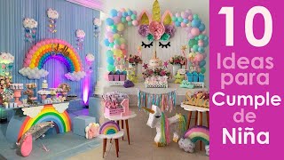 10 ideas para cumpleaños de niña [upl. by Asset355]