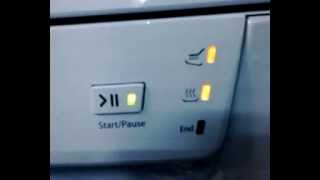 FLASHING LIGHTS ON ARISTON DISHWASHER [upl. by Kenward]