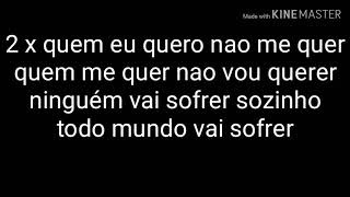 Marília Mendonça  TODO MUNDO VAI SOFRER  LETRA [upl. by Elizabeth]