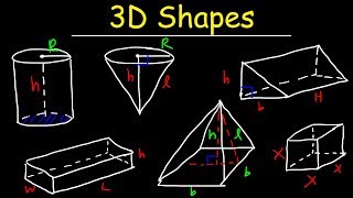 3D Shapes  Faces Edges and Vertices  Eulers Formula  Geometry [upl. by Ecirpak52]