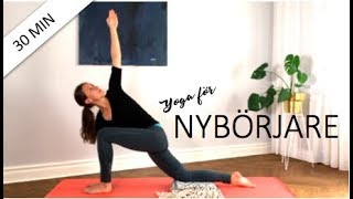 30 MIN Yoga för nybörjare  Annas yoga studio [upl. by Eisenhart219]