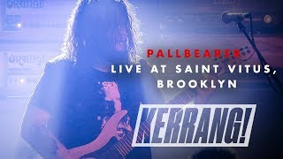 PALLBEARER Live at Saint Vitus in Brooklyn New York [upl. by Girand]