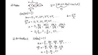 Positions of nodes and antinodes [upl. by Lizbeth]