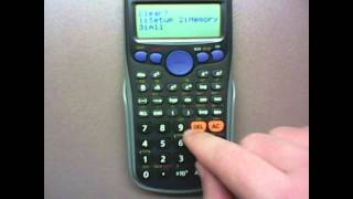 How to Reset your Calculator in 15 Seconds [upl. by Wyck]