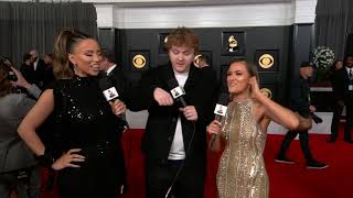 Lewis Capaldi Red Carpet Interview  2020 GRAMMYs [upl. by Bena518]