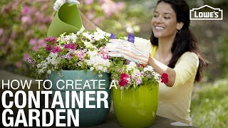 How To Create a Container Garden [upl. by Annola704]