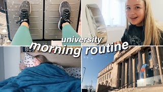 MY UNIVERSITY MORNING ROUTINE first year [upl. by Aissak315]