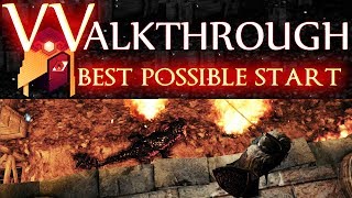 Dark Souls 2 Walkthrough  BEST POSSIBLE START [upl. by Tamar]