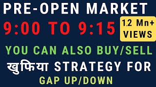 What is Pre Opening Session in Stock Market  How to trade in Pre Open Market [upl. by Absa]