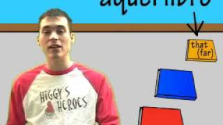 02 Spanish lesson  Demonstrative adjectives part 1 this amp that [upl. by Uot]