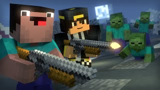 Blocking Dead Part 2 Minecraft Animation Hypixel [upl. by Alvord]