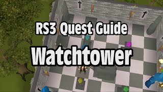 RS3 Watchtower Quest Guide  RuneScape [upl. by Uah]